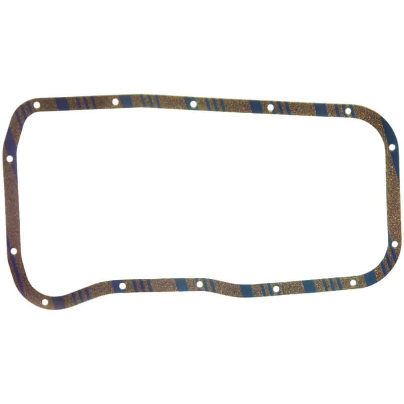 Fel-Pro — Fel-Pro Nissan Stanza OS 30629 C Engine Oil Pan Gasket Set Blue Stripe cork-rubber - view 1