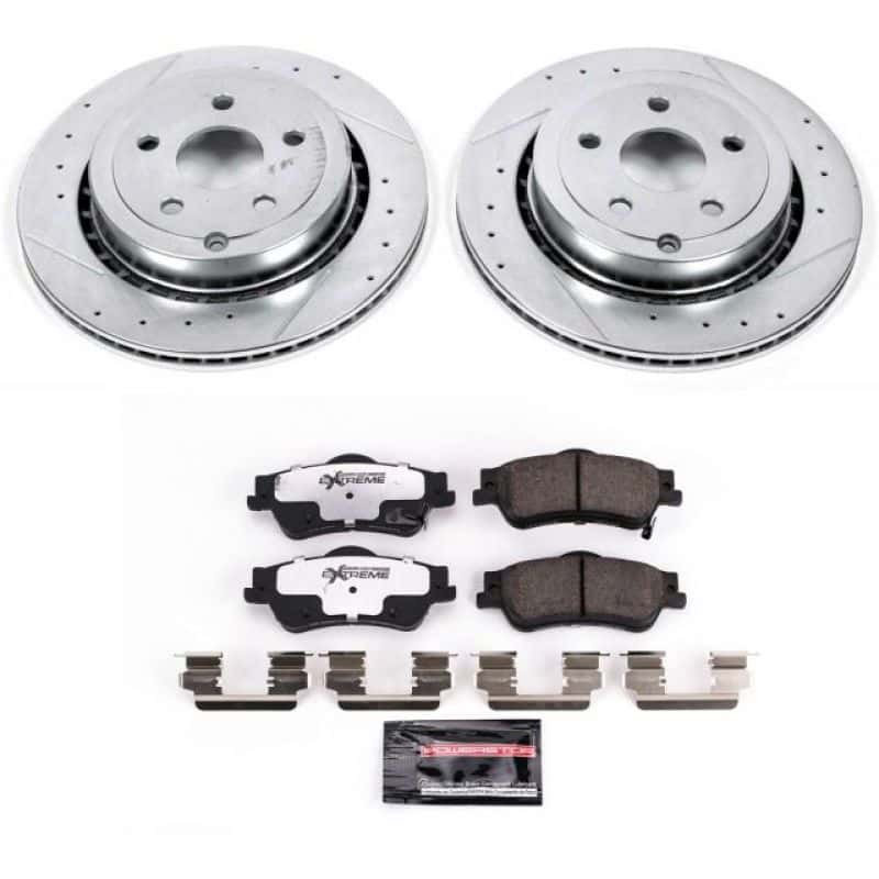 PowerStop — Power Stop 11-17 Chevrolet Caprice Rear Z26 Street Warrior Brake Kit - view 1