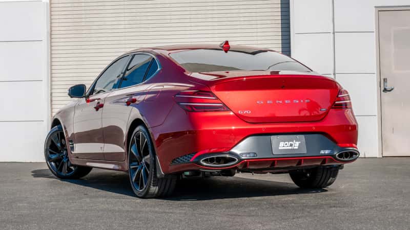 Borla — Borla Genesis G70 S-Type Cat Back Exhaust - No Tips
Cat-Back System - view 2