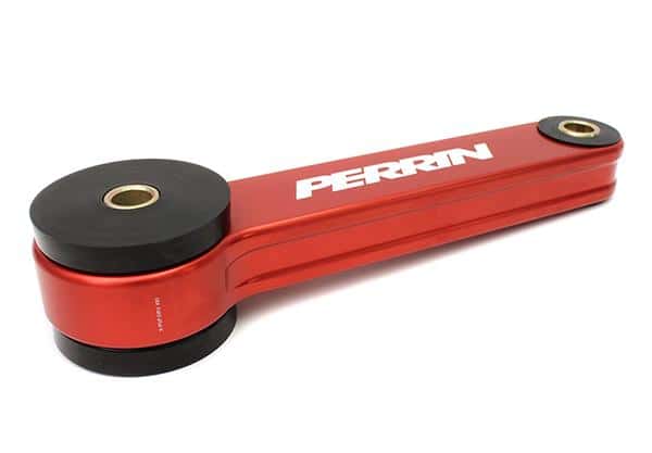 Perrin Performance — PERRIN 93-25 Subaru WRX/STI/Impreza/Crosstrek 09-25 Forester/Legacy Pitch Stop Mount - Red - view 2