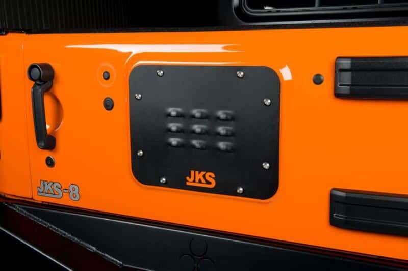 JKS Manufacturing — JKS Manufacturing 07-16 Jeep Wrangler JK Tailgate Vent Cover - view 3