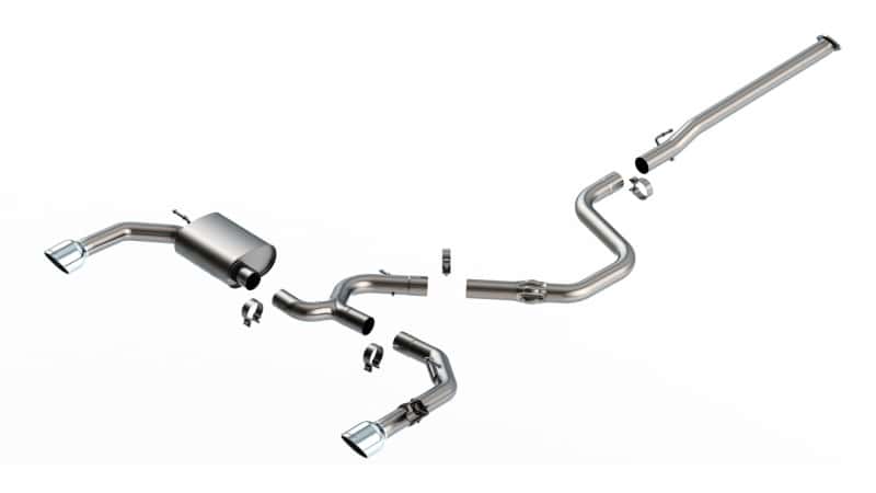 Borla — Borla 22-23 Hyundai Elantra N 2.0L 4 CYL. Turbo AT/MT ATAK Catback Exhaust Bright Chrome
Cat-Back System - view 1