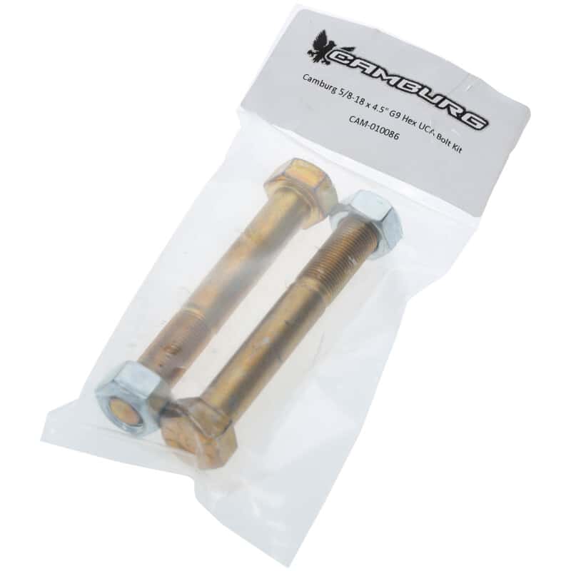 Camburg — Camburg 5/8-18 x 4.5in. G9 Hex UCA Bolt Kit
Bolt Kit - view 2