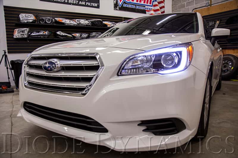 Diode Dynamics — Diode Dynamics 15-17 Subaru Legacy/Outback C-Light Switchback LED Halos - view 4