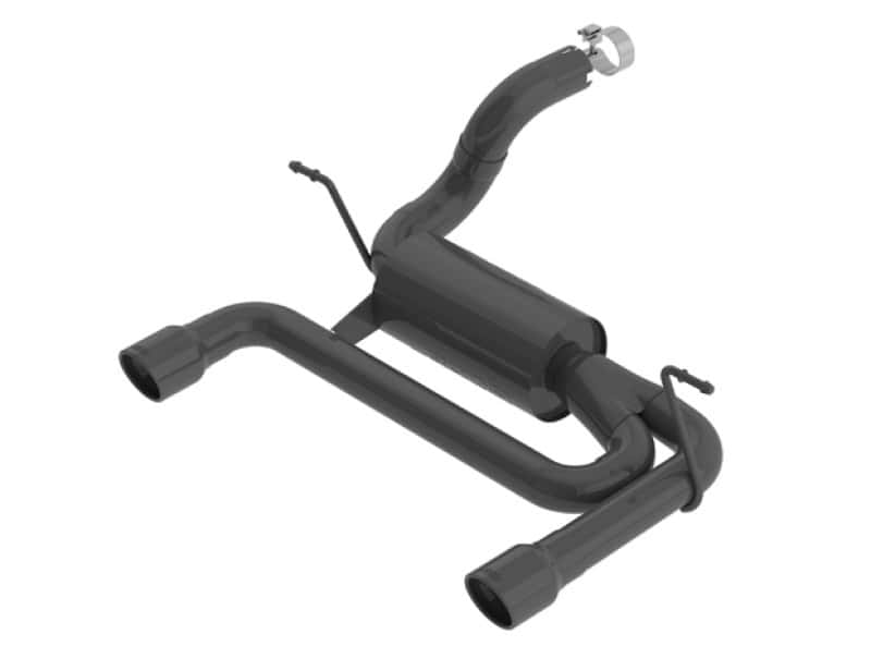 Borla — Borla 2018 Jeep Wrangler JL/JLU 3.6L 2DR/4DR ATAK SS Axle Back Black Coated Exhaust w/3.5in Tips
Axle-Back System
bor11957CB - view 2