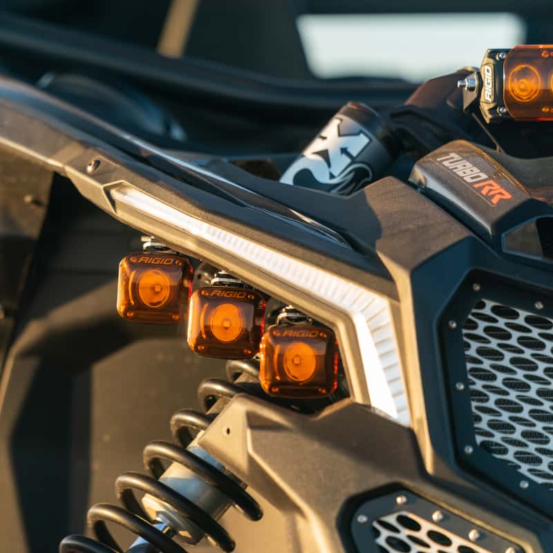 Rigid Industries — Rigid Industries 2017+ Can-Am Maveric X3 Revolve Headlight Kit
CAN-AM RVLV HDLT KIT - view 3