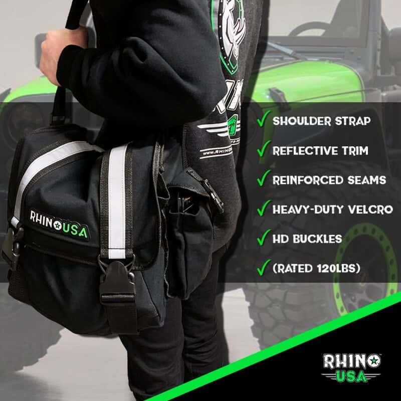 Rhino USA — Rhino USA Ultimate Recovery Gear Storage Bag (Black)
Tool Bag - view 4