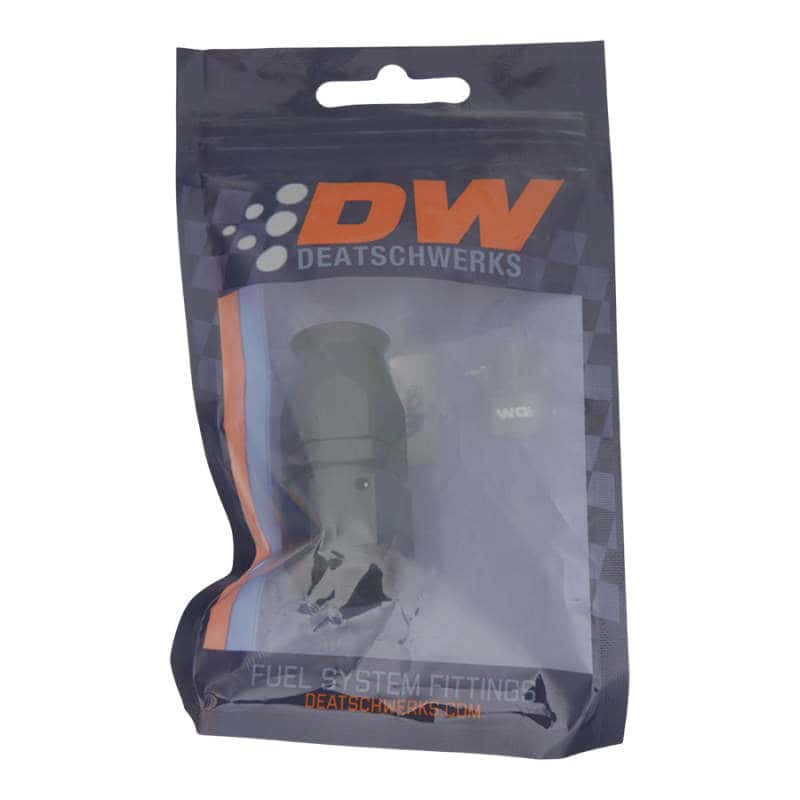 DeatschWerks — DeatschWerks 8AN Female Swivel Straight Hose End PTFE (Incl 1 Olive Insert) - Anodized Matte Black
Lines & Fittings - view 2