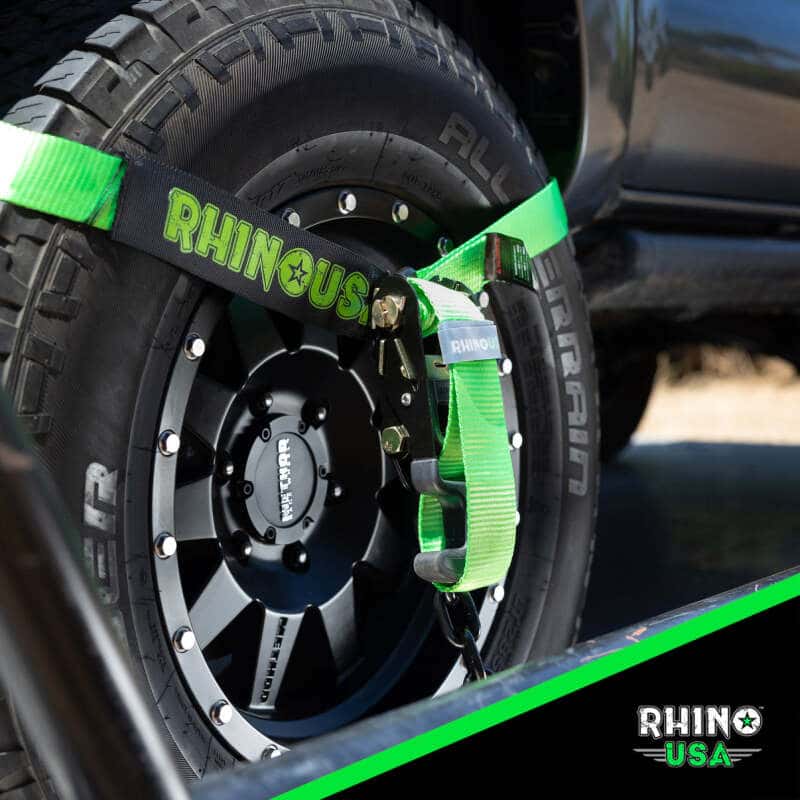 Rhino USA — Rhino USA Lasso Straps; Basket Straps - Green
Tie Strap - view 2