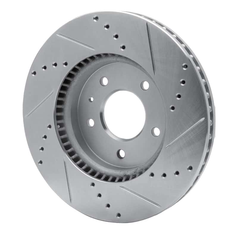R1 Concepts — R1 07-15 Chevrolet CAPTIVA Front Left Drilled & Slotted Silver Brake Rotor
R1 Brake Rotor Drill - view 4