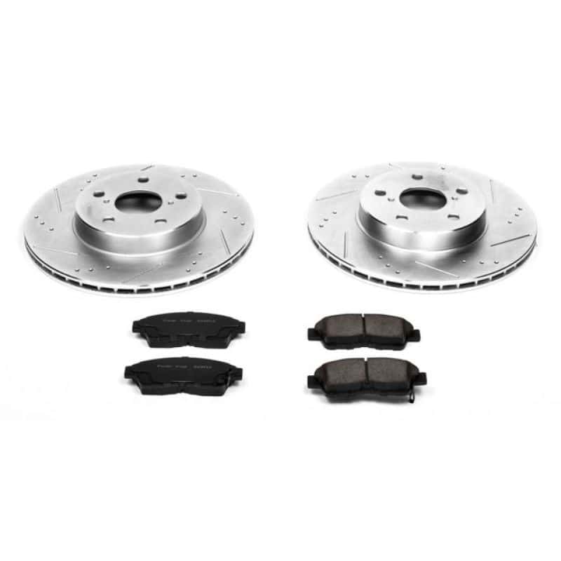 PowerStop — Power Stop 96-00 Toyota RAV4 Front Z23 Evolution Sport Brake Kit - view 1