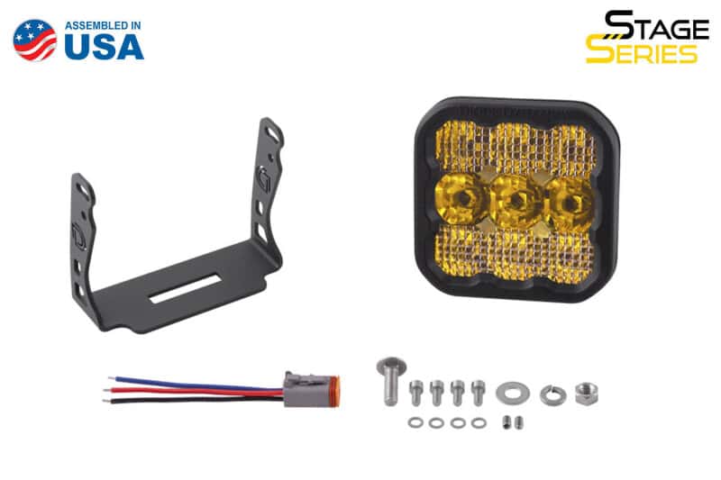 Diode Dynamics — Diode Dynamics SS5 LED Pod Sport - Yellow Driving (Single) - view 9