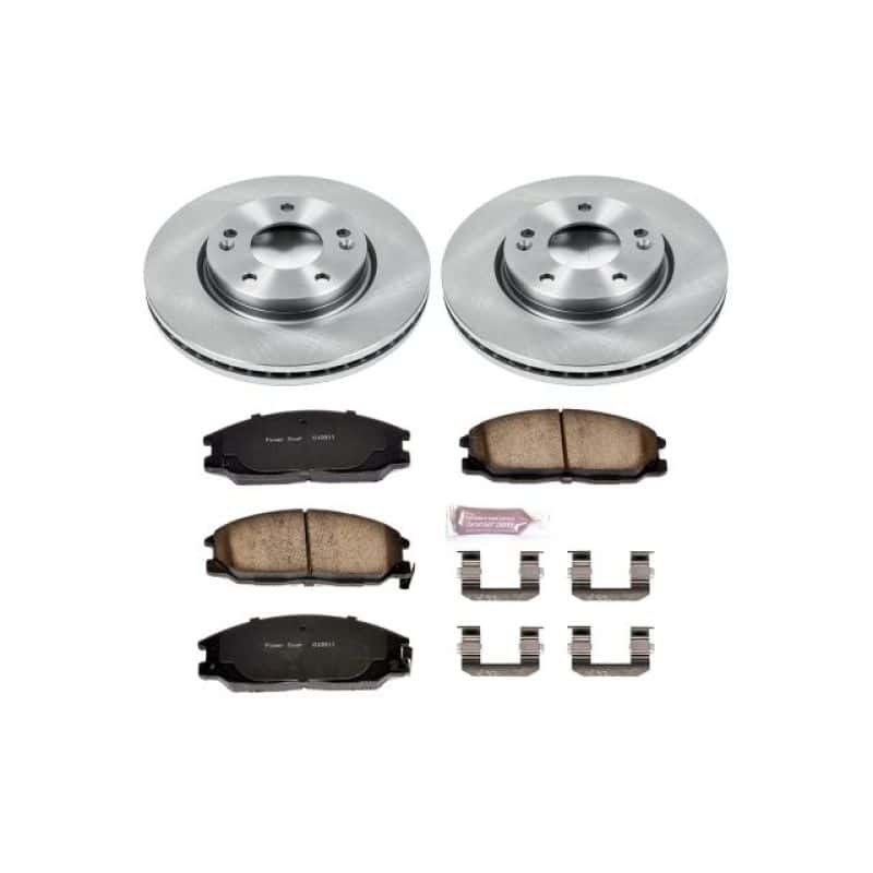 PowerStop — Power Stop 01-05 Hyundai Santa Fe Front Autospecialty Brake Kit - view 1