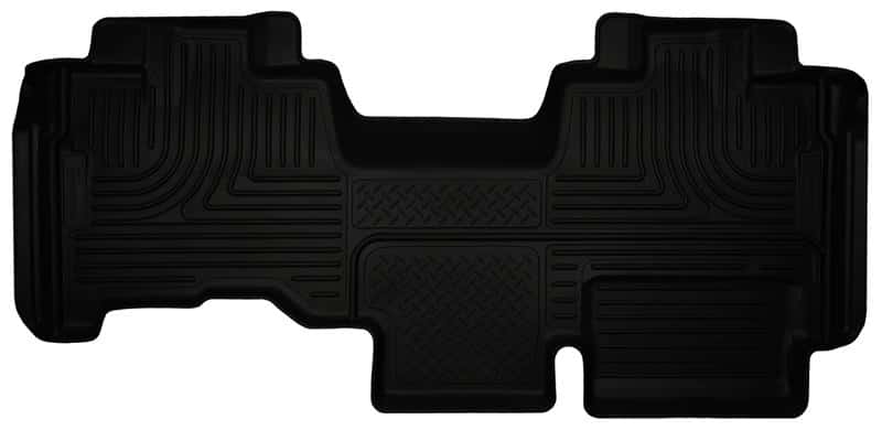 Husky Liners — Husky Liners 09-14 Ford F150 Ext Cab WeatherBeater Black 2nd Seat Floor Liners - view 2