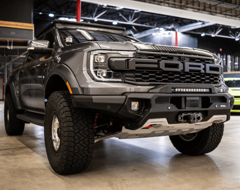 Rival 4x4 — Rival 2024-2026 Ford Ranger Raptor  Front Aluminum Bumper
Front Bumper - view 9