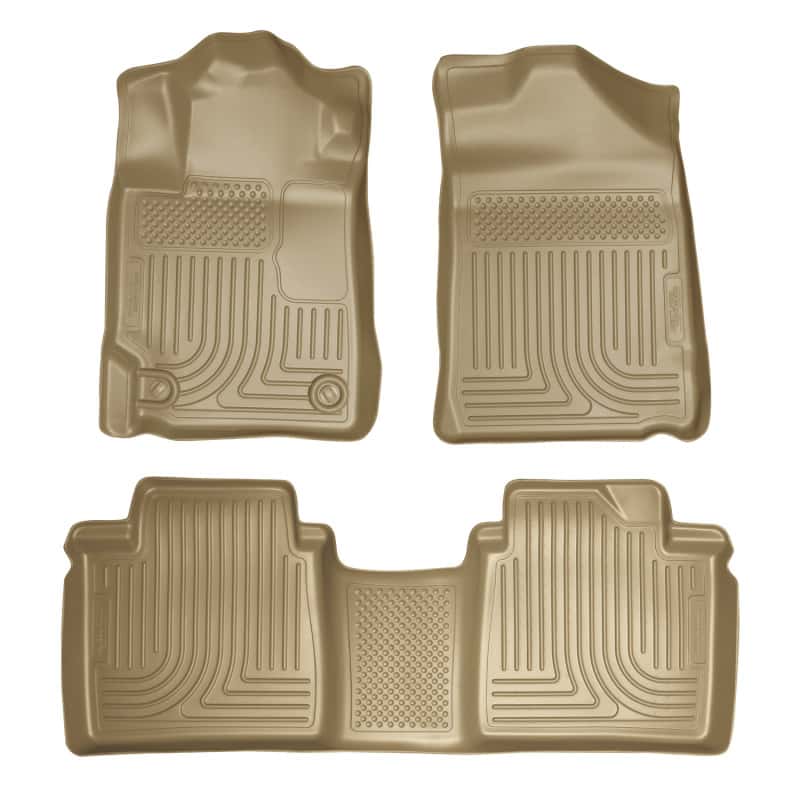 Husky Liners — Husky Liners 07-11 Toyota Camry (All) WeatherBeater Combo Tan Floor Liners (One Piece for 2nd Row)
Floor Liners - view 1