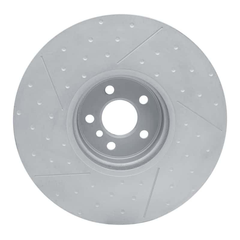 DFC — DFC 20-25 BMW M340iX Right Front Hi-Carbon Alloy Geomet Coated Rotor - Dimpled and Slotted - view 5