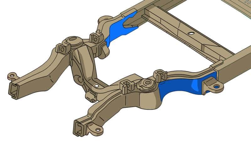 RustBuster — Rustbuster Front Frame Section Left Side - view 4