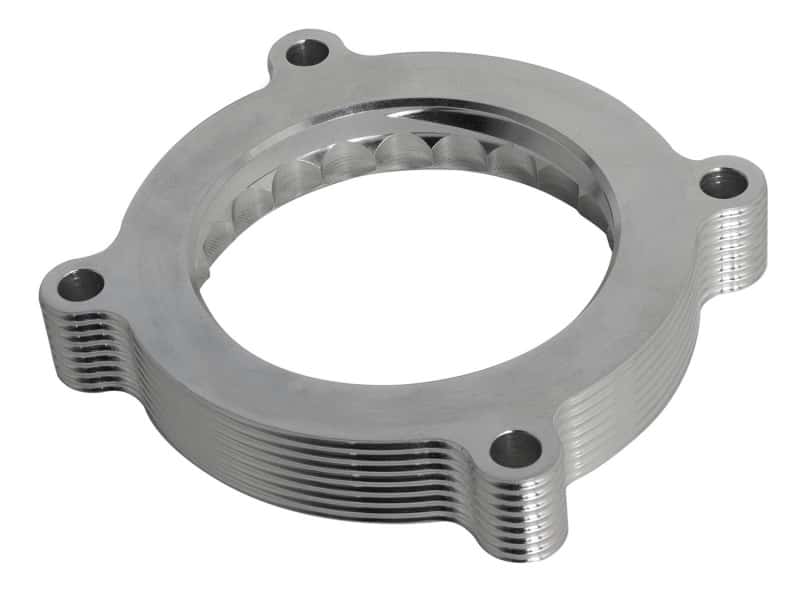 aFe — aFe Silver Bullet Throttle Body Spacers 15-16 Ford Mustang GT V8-5.0L
Throttle Body Spacer - view 2
