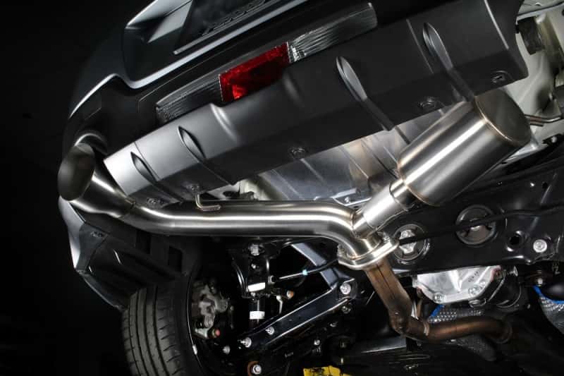 Perrin Performance — PERRIN 22-26 Subaru BRZ / Toyota GR86 Axle Back Exhaust SS (Single Side Exit w/Helmholtz Chamber) - view 21