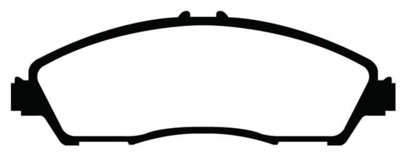 EBC — EBC 14+ Acura MDX 3.5 Greenstuff Front Brake Pads
Disc Brake Pad - view 1
