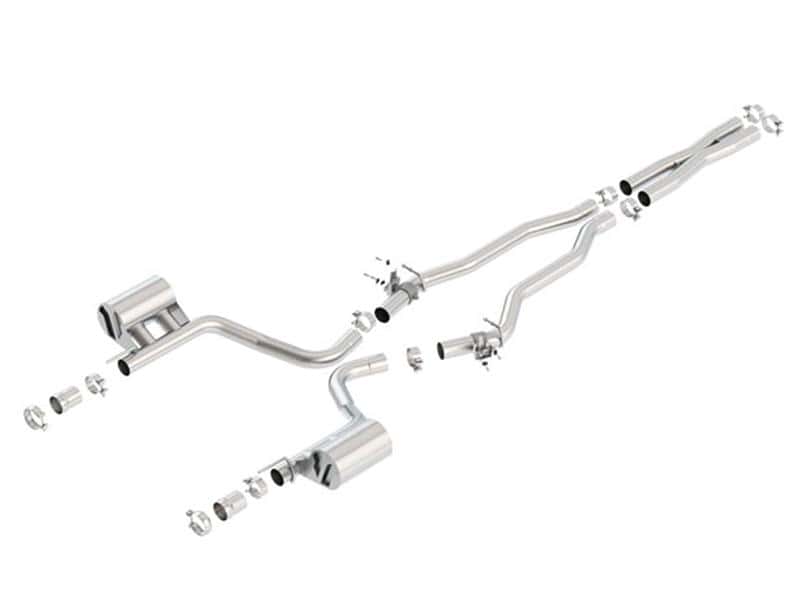 Borla — Borla 2015 Dodge Challenger SRT/392 Hemi 6.4L V8 ATAK Catback Exhaust w/ Valves Factory Bezel
Cat-Back System
ExhstSysKt - view 1