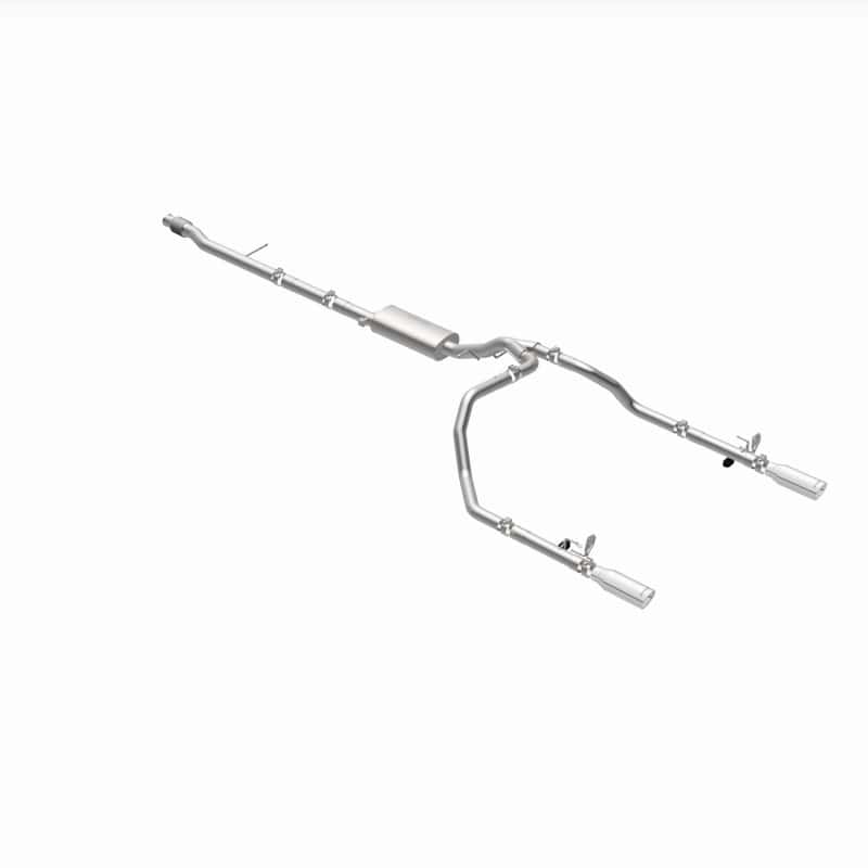 Magnaflow — MagnaFlow 2019 Chevy Silverado 1500 V8 5.3L/V6 4.3 Street Series Dual Exit Exhaust w/ Polished Tips
Cat-Back - view 22