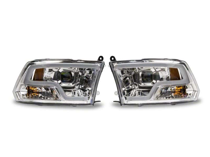 Raxiom — Raxiom 09-18 Dodge RAM 1500 Non-Projector LED Halo Headlights- Chrome Housing (Clear Lens)
Headlights - view 10