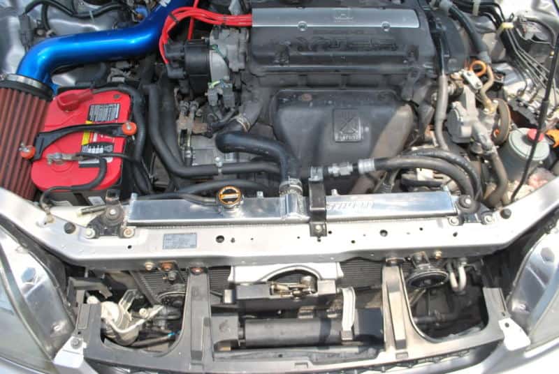Mishimoto — Mishimoto 97-01 Honda Prelude Manual Aluminum Radiator - view 9