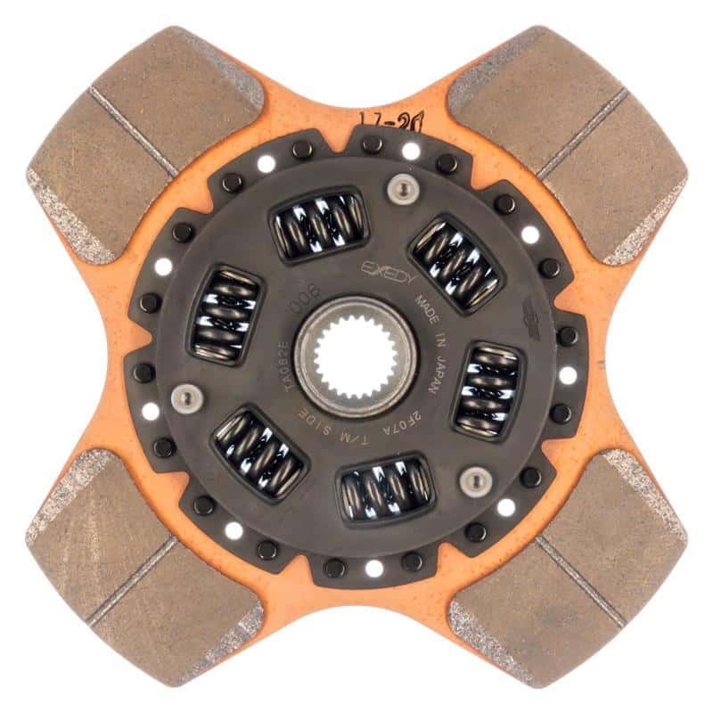 Exedy — Exedy 2004-2011 Subaru WRX STI H4 Stage 2 Cerametallic 4 Puck Disc Fits 15951HDP4
Clutch Plate (Disc)
Replacement Parts - view 2