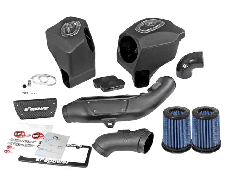 aFe — aFe Momentum Pro 5R Cold Air Intake System 15-18 BMW M3/M4 (F80/82/83) L6-3.0L (tt) S55
Momentum GT Intake - view 4