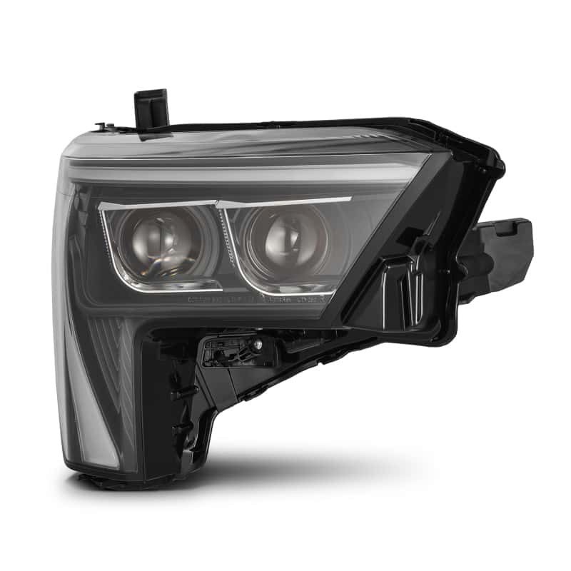 AlphaRex — AlphaRex 22-23 Toyota Tundra LUXX-Series Headlights Black w/White DRL - Req 810029 OR 810030
Projector Headlights - view 6