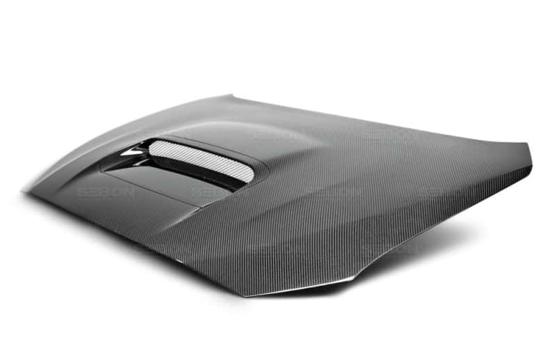Seibon — Seibon 2015 Subaru WRX/STI OEM Style Carbon Fiber Hood - view 2