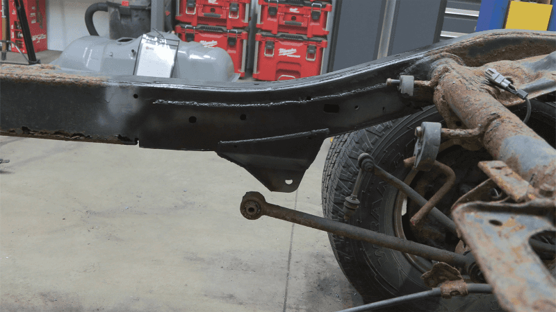 RustBuster — Rust Buster 1996-2002 Toyota 4Runner Mid-Rear Frame Repair Kit With C/A Mount - Right - view 6