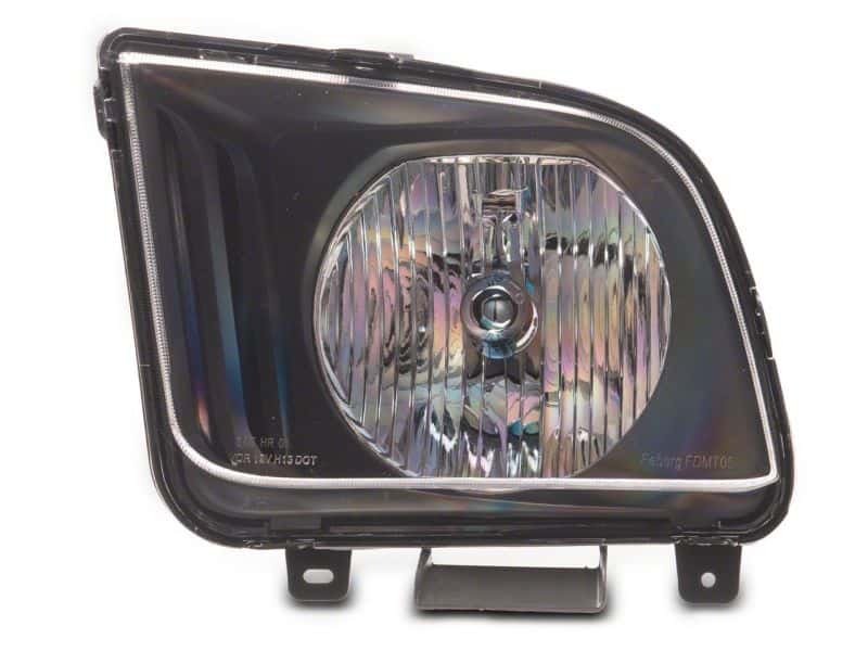 Raxiom — Raxiom 05-09 Ford Mustang Axial Series OEM Style Rep Headlights- Chrome Housing (Clear Lens)
Headlights - view 3