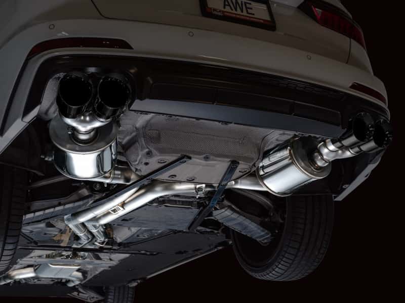AWE Tuning — AWE Tuning 19-23 Audi C8 S6/S7 2.9T V6 AWD Touring Edition Exhaust - Diamond Black Tips
Touring Exhaust - view 9