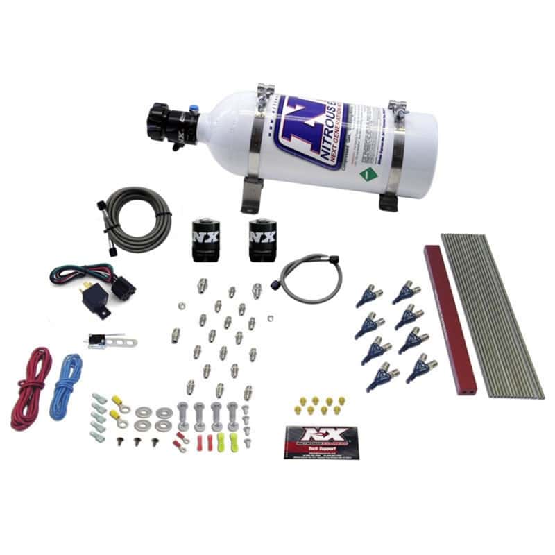 Nitrous Express — Nitrous Express GM LT1/LS1 Pro Piranha Nozzle Gas Nitrous Kit w/5lb Bottle
Injection System Kit
N2OSys - view 1