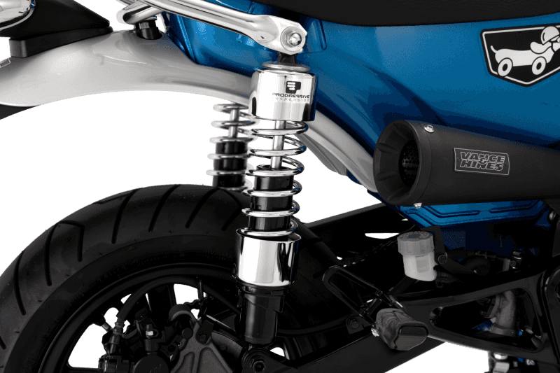 Progressive — Progressive 2025 Honda DAX 125 412 Series Shocks 13.5in - Chrome - view 2