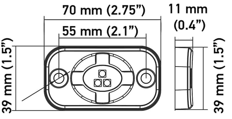 Hella — Hella Value Fit Kit 8in Light Bars - 8x Converter - Cube Lights x 2 - Rocker Lights x 4 - view 7