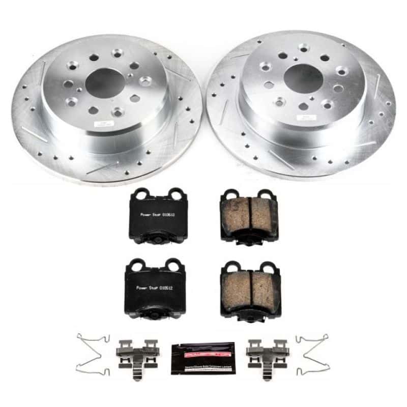 PowerStop — Power Stop 98-05 Lexus GS300 Rear Z23 Evolution Sport Brake Kit - view 1