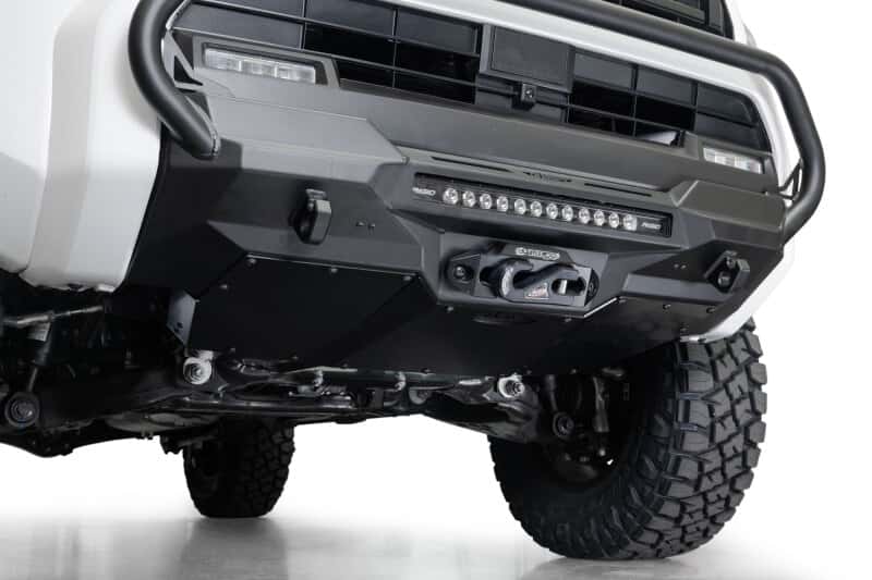 Addictive Desert Designs — Addictive Desert Designs 2025 Toyota 4Runner Stealth Center Mount Front Bumper w/ Top Hoop - view 1