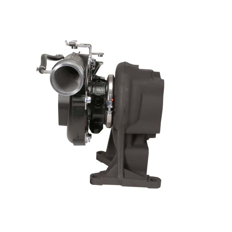 Fleece Performance — Fleece Performance 01-04 GM Duramax 6.6L LB7 63mm Billet LB7 Cheetah Turbocharger
Turbo - view 8
