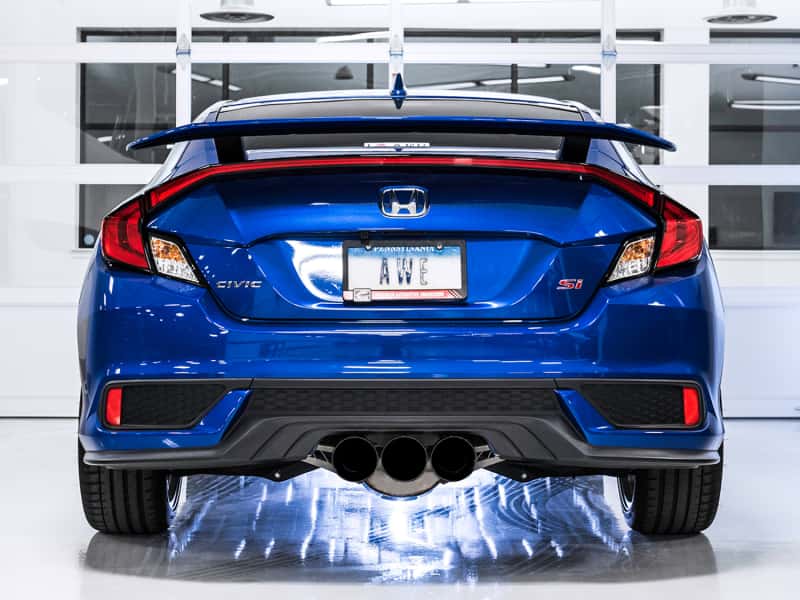 AWE Tuning — AWE Tuning 2016+ Honda Civic Si Touring Edition Exhaust w/Front Pipe & Triple Diamond Black Tips
Touring Exhaust - view 5