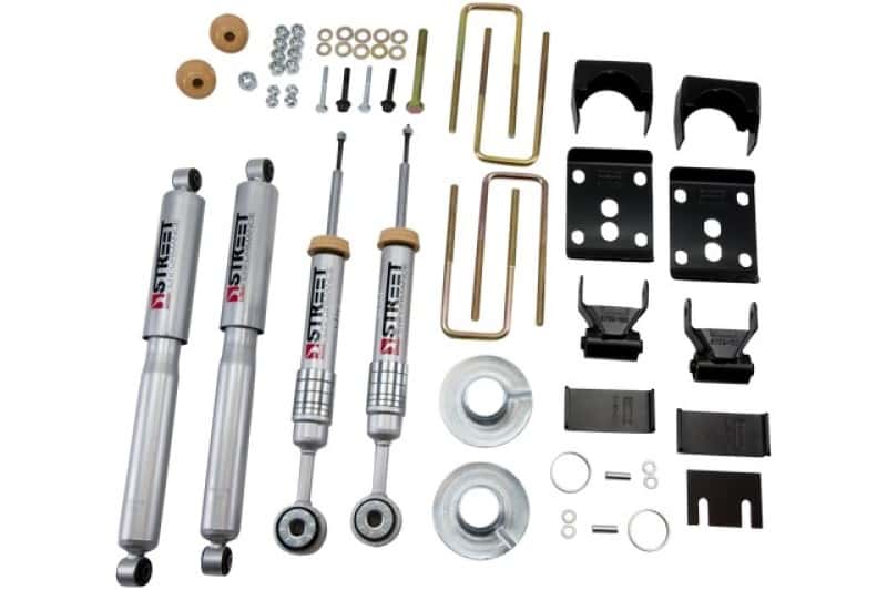 Belltech — Belltech 09-13 Ford F150 Reg Cab 2WD Short Bed Lowering Kit w/SP Shocks 1 or 3in F/5.5in R Drop
LOWERING KIT - view 4