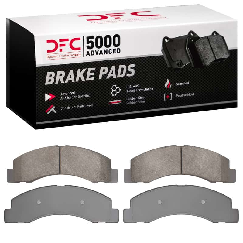 DFC — DFC 99-05 Ford F-350 Super Duty 4WD Front 5000 Advanced Semi Metallic Brake Pads
DFC Brake Pad Set - view 1