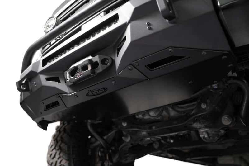 Addictive Desert Designs — Addictive Desert Designs 2022+ Toyota Tundra Stealth Center Mount Front Bumper w/ Top Hoop - view 3