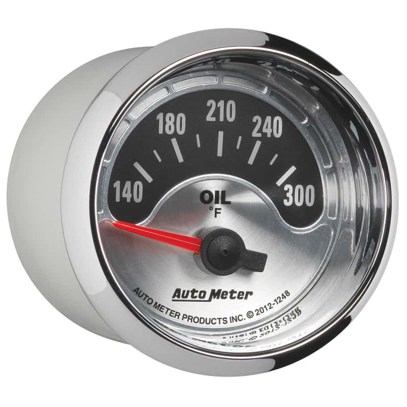 AutoMeter — Autometer American Muscle 2-1/16in Short Sweep Electric 140-300 Deg F Oil Temp Gauge
GA 2" OILT ELEC AM - view 11