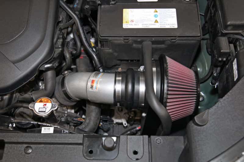 K&N Engineering — K&N 14-16 Kia Soul L4 2.0L Typhoon Cold Air Intake Aluminum Silver
Performance Air Inta
Air Intake System - view 5