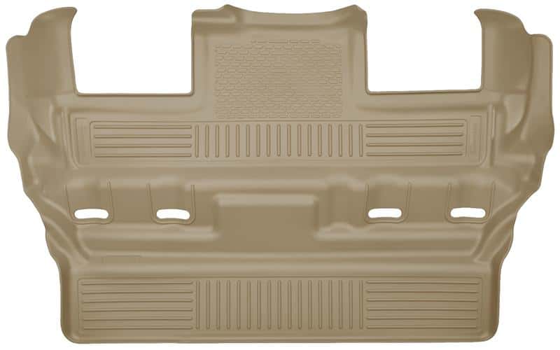 Husky Liners — Husky Liners 2015 GM Escalade/Tahoe/Yukon WeatherBeater Tan 3rd Seat (Bucket 2nd) Floor Liner - view 2