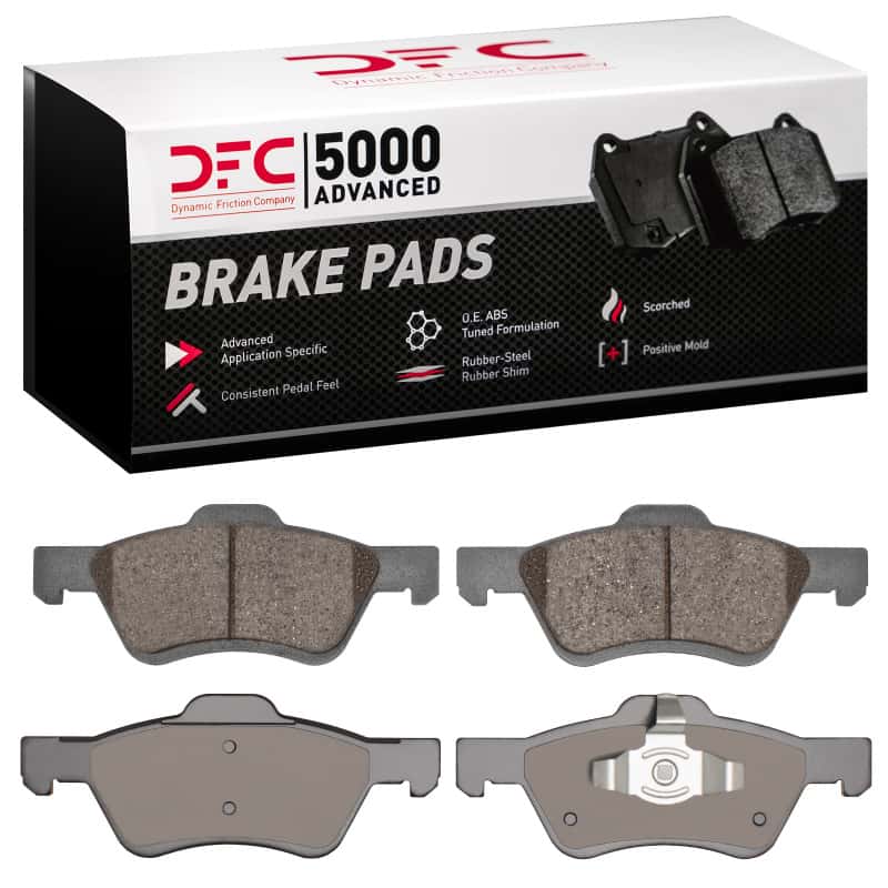 DFC — DFC 05-12 Ford Escape Front 5000 Advanced Ceramic Brake Pads
DFC Brake Pad Set - view 1